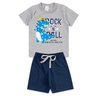 conjunto infantil masculino dino mescla mega kids