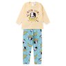 conjunto infantil feminino dog amarelo