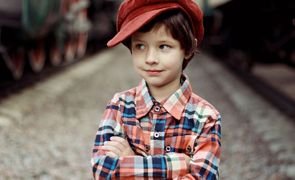 menino cabelo maluco